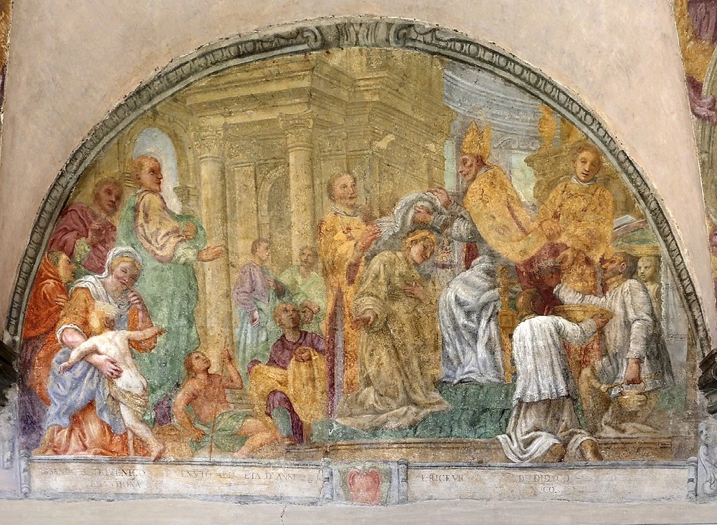 San domenico fatto canonico regolare - Firenze, Chiostro di San Domenico